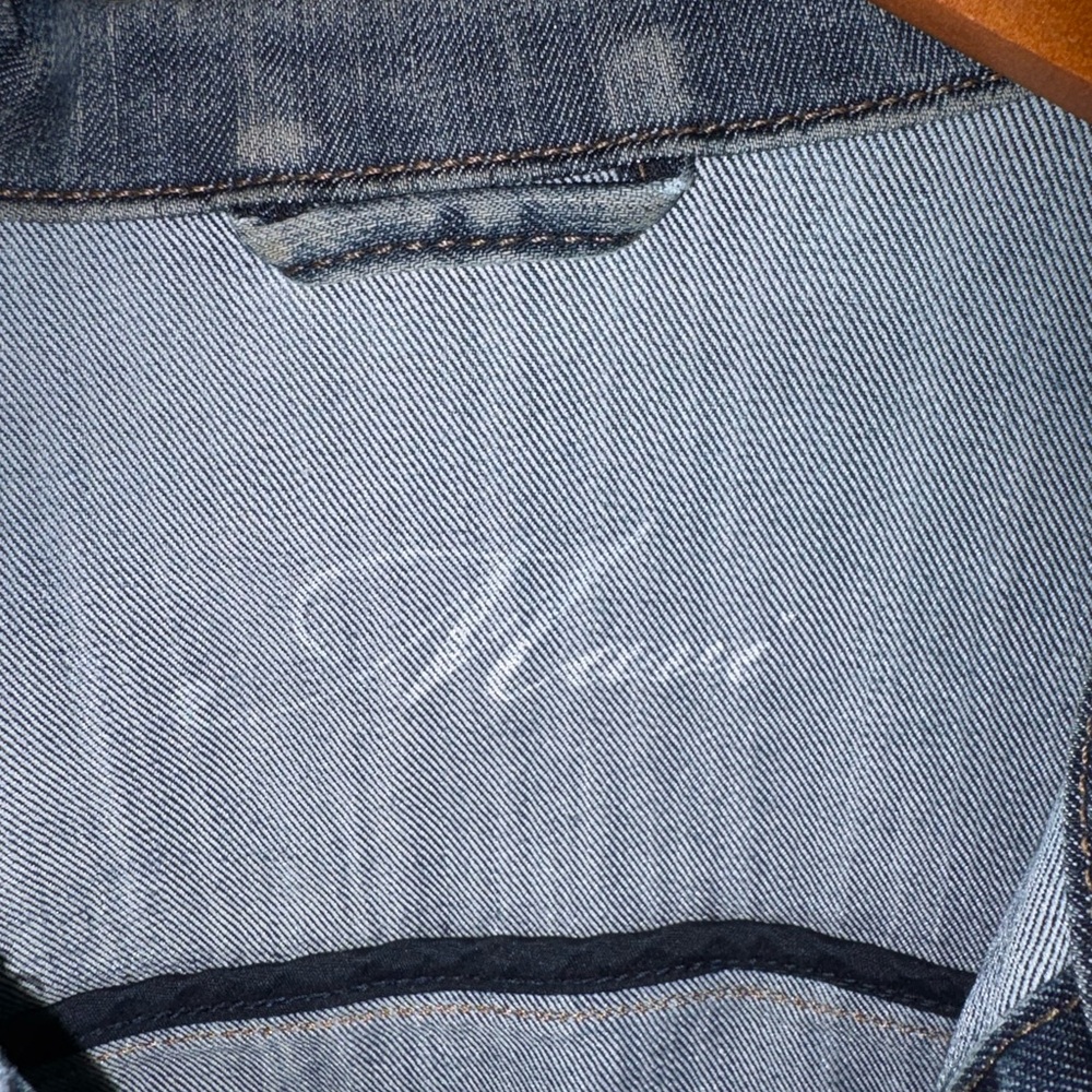 Mavi Light Blue Denim vintage distressed denim jacket